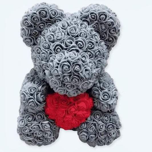 Peluche Ours Roses & Grises, Collection Exclusive
