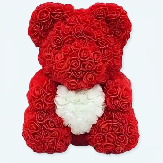 Peluche Ours Rouge Doux Romantique Exclusif