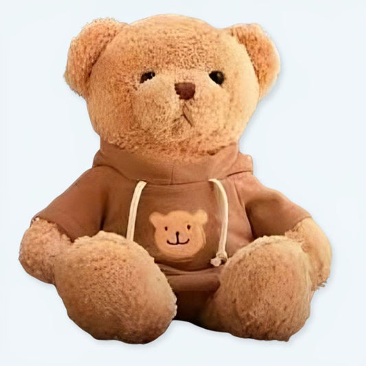 Peluche ourson marron doux pour un cocooning hivernal chaleureux