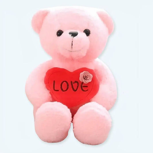 Peluche Ourson Rose Doux - Câlin & Tendre - Idéal Cadeau Enfant