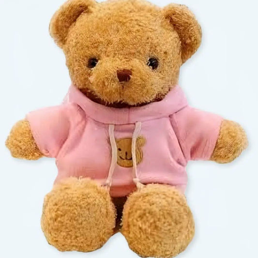 Peluche Ourson Rose Doux pour Enfant Câlin pendant l'Hiver Chaleureux.