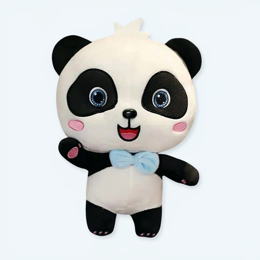 Peluche panda bleu enfant - Doux et ludique - Univers Bus