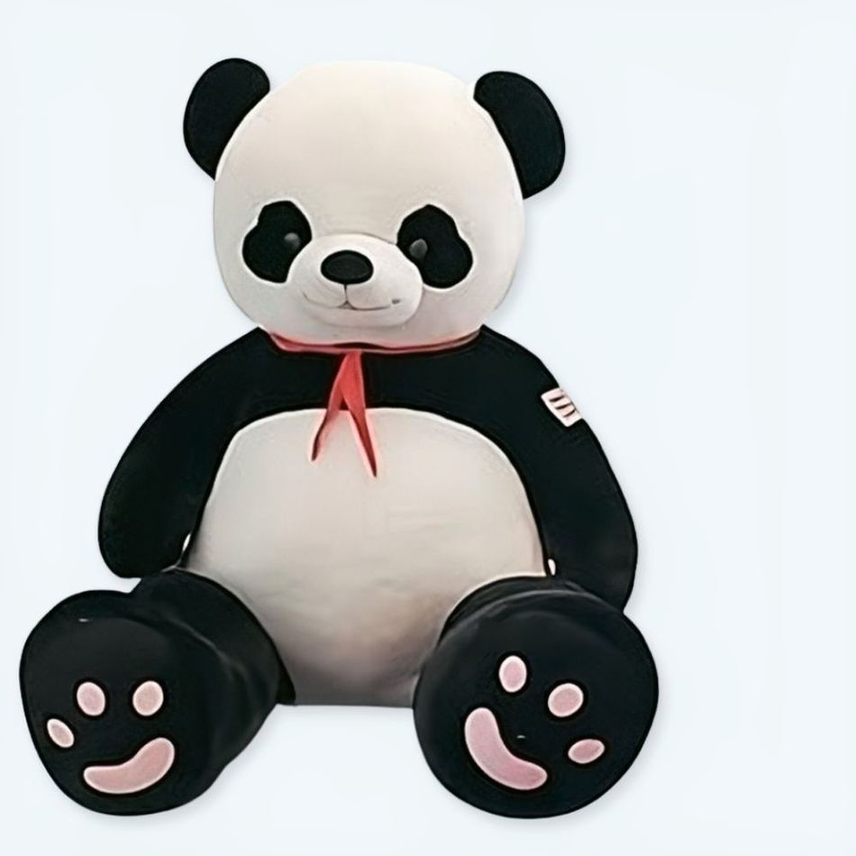 Peluche Panda Géant Scout - Doux Compagnon Câlin pour Enfant