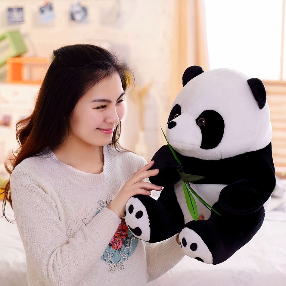 Peluche Panda Gourmand: Douceur et Câlins pour Enfants