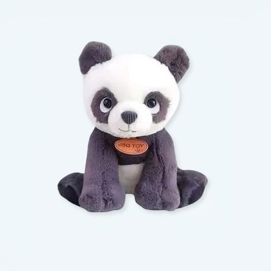 Peluche panda noir et blanc pour des câlins doux et cocooning