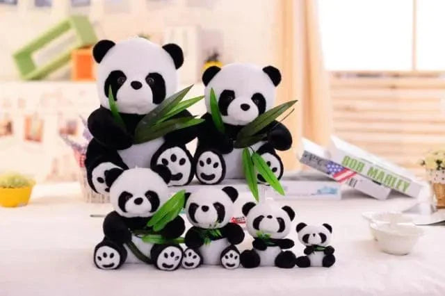 Peluche Panda Bambou Gourmand