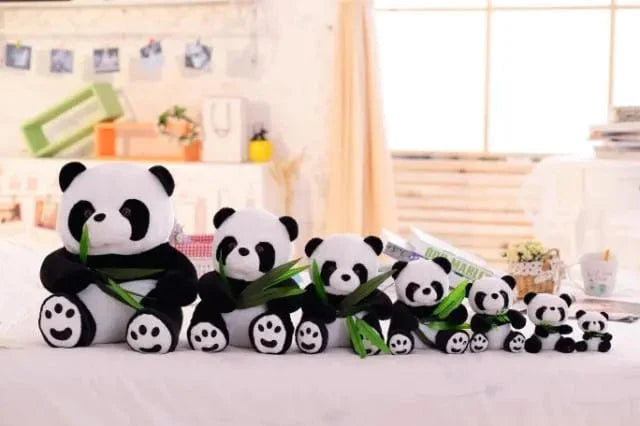 Peluche Panda Bambou Gourmand