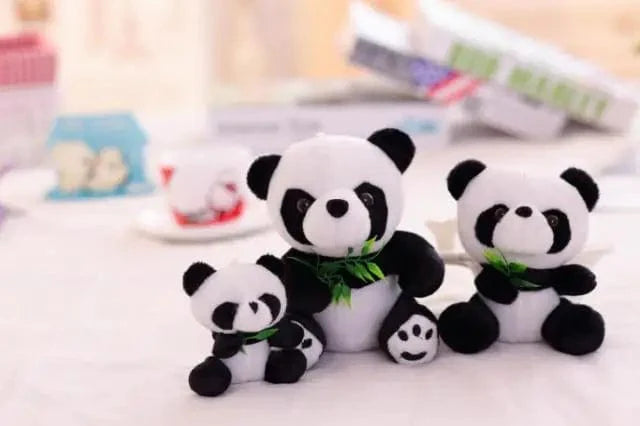 Peluche Panda Bambou Gourmand