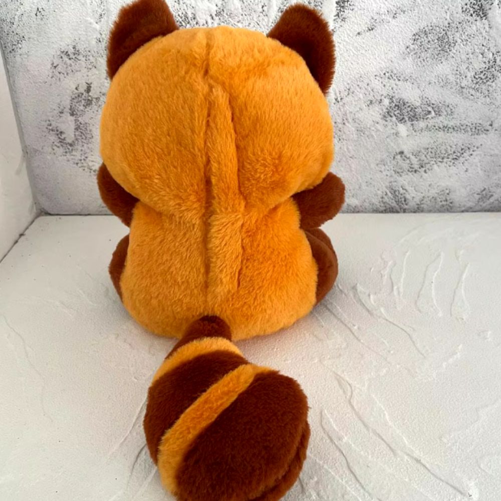 Peluche Panda Roux Doux - Berceuse Apaisante pour une Nuit Paisible