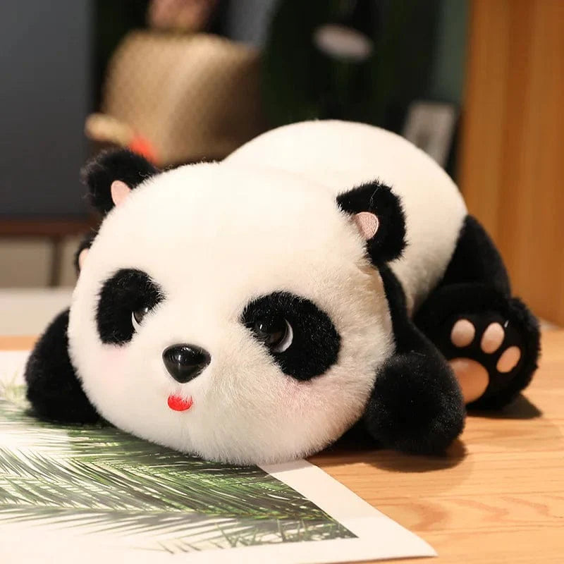 Peluche panda tout fluffy