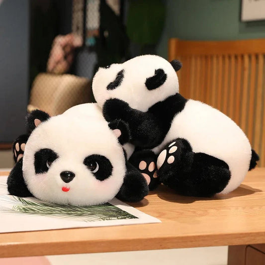 Peluche panda tout fluffy