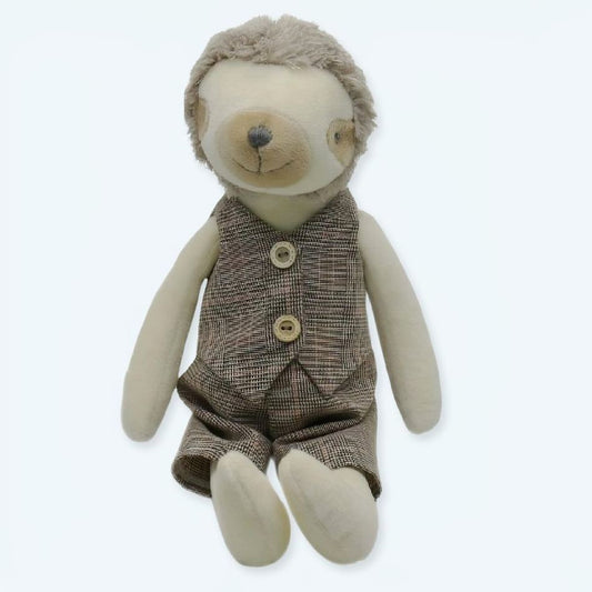 Peluche Paresseux Beige Câlin pour une Chambre d'Enfant Douillette