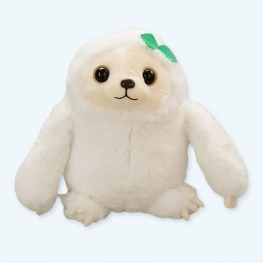 Peluche Paresseux Blanc Doux Câlin - Idéal pour un espace douillet