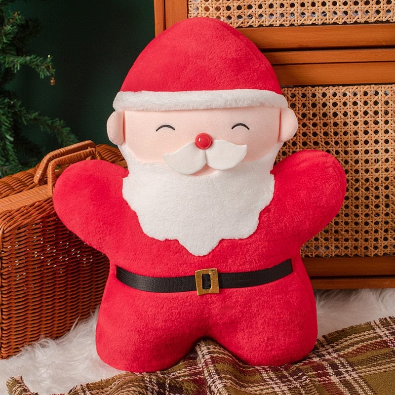 Peluche Père Noël au Nez Rouge - 