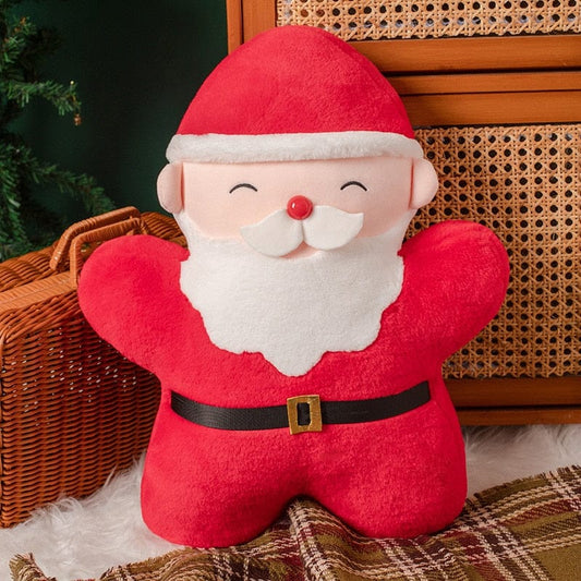 Peluche Père Noël au Nez Rouge - 