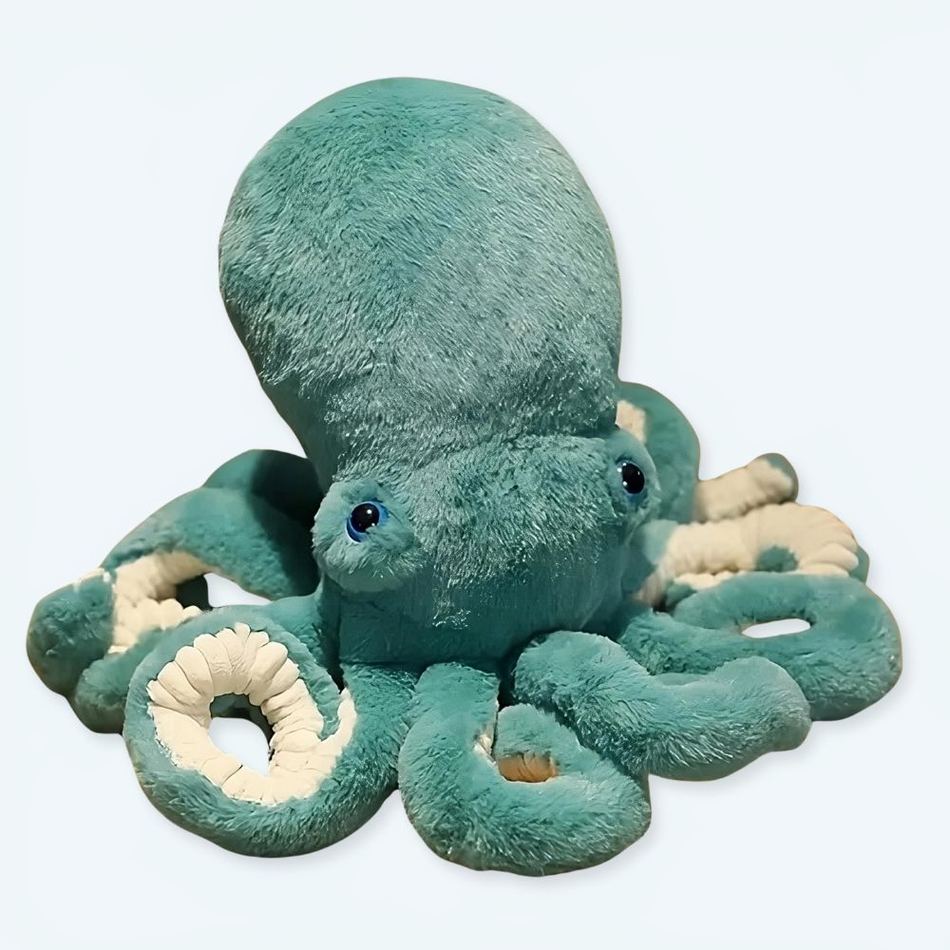 Peluche Octoplush bleue et douce pour un câlin océanique