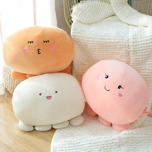 Peluche pieuvre chic et colorée