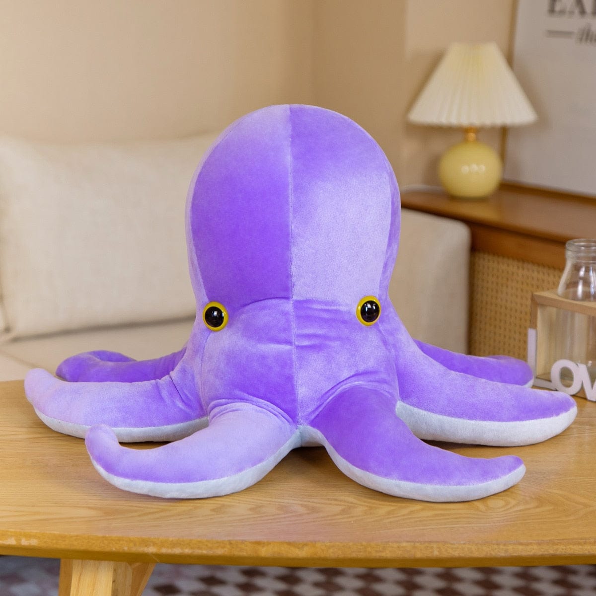 Peluche Octopi Orange & Violet