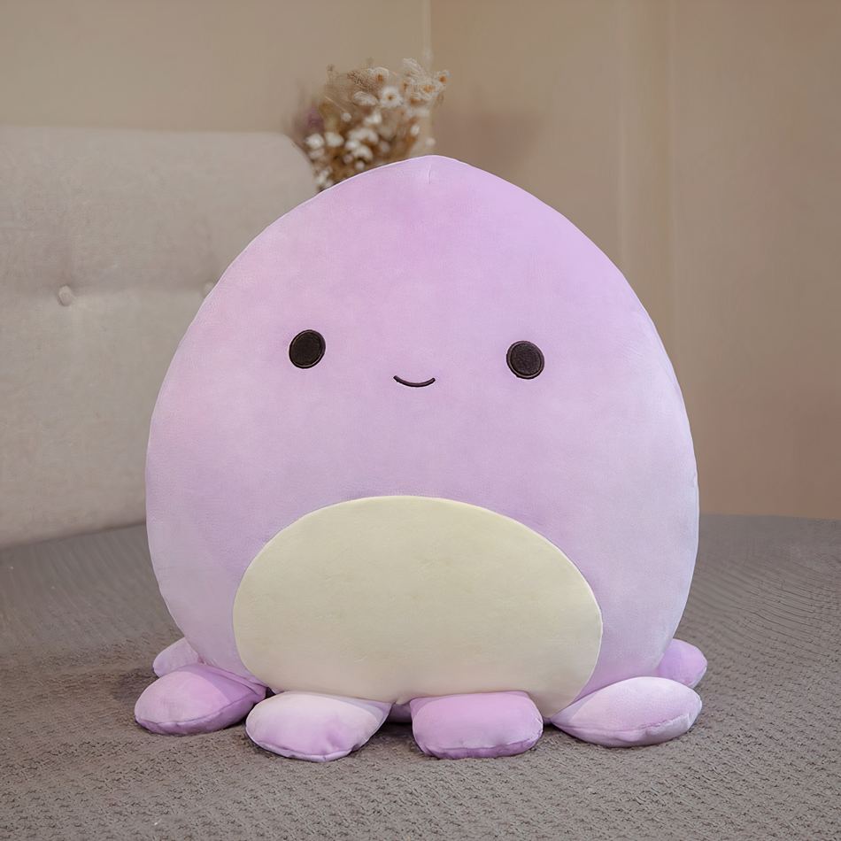 Peluche Pieuvre Oreiller Doux Confort Maison Cosy