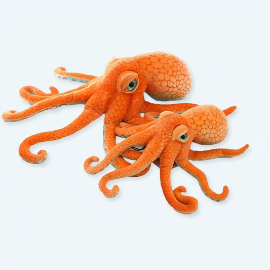 Peluche pieuvre réaliste douce marine pour enfant