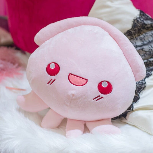 Peluche Octoire Rose Expressive