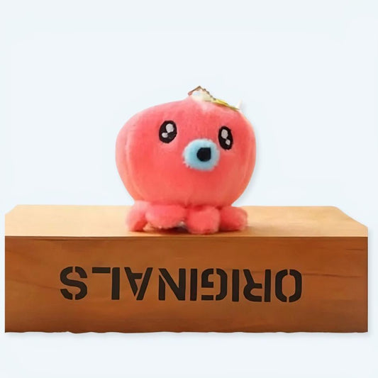 Peluche Pieuvre Rouge Porte-Clés Mignon Marin - Décoration