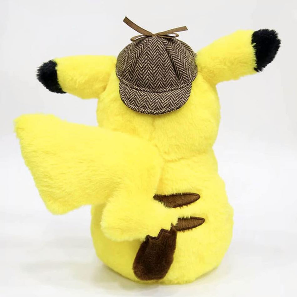 Peluche Pikachu Détective Jaune - Câlin Enfant Doux