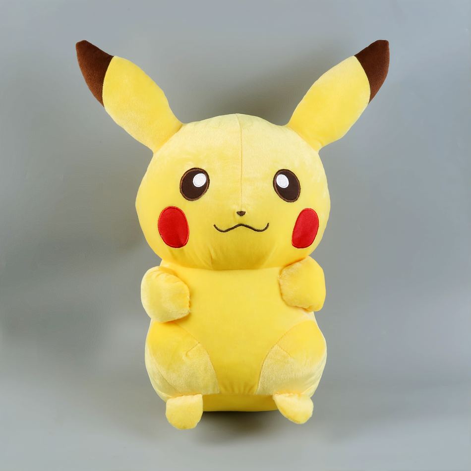 Peluche Pikachu jaune doux de collection Kawaii