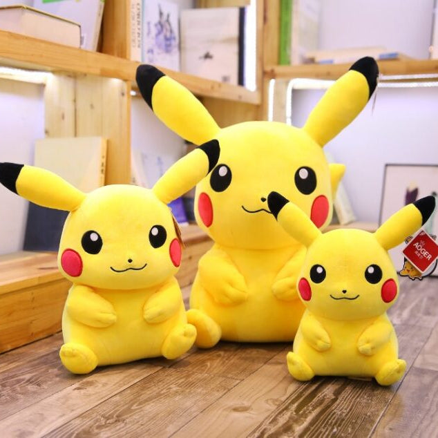 Peluche Pikachu XL lumineux pour des câlins joyeux
