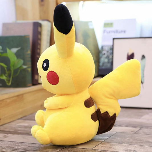 Peluche Pikachu Jaune Doux pour Chambre d'Enfant Kawaii