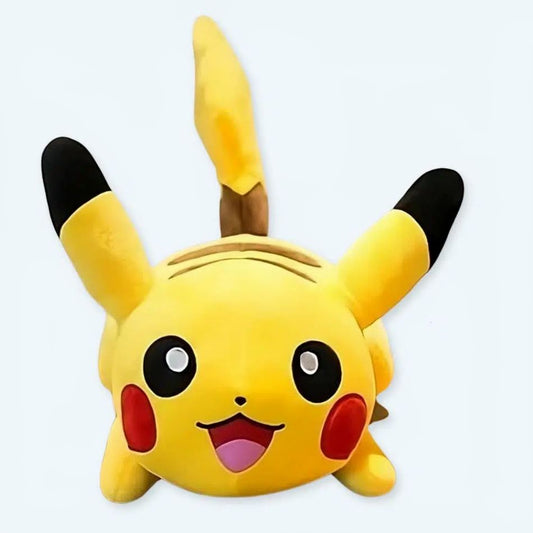 Peluche Pikachu jaune sourire chaleureux - Idéal pour les enfants