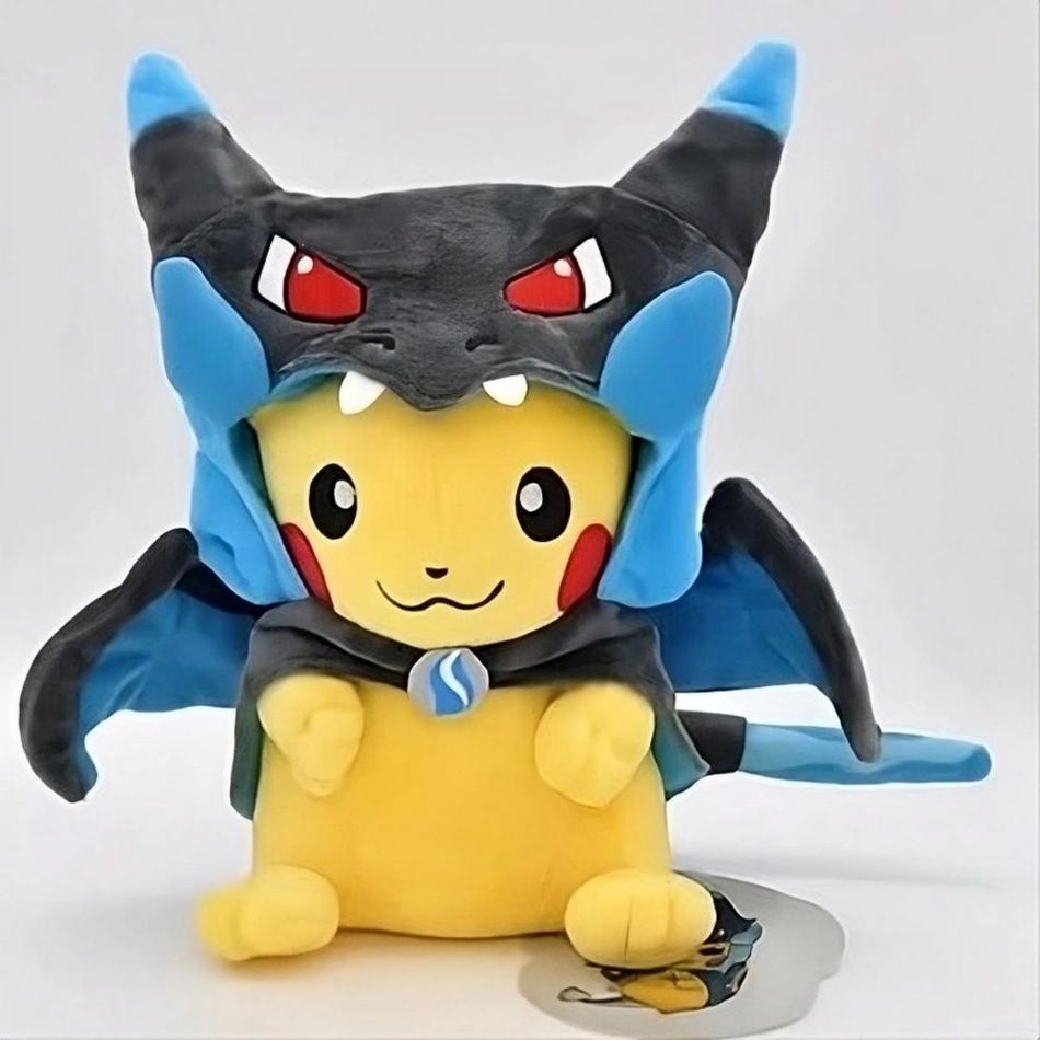 Peluche Pikachu Méga Dracaufeu X Douce pour Enfant