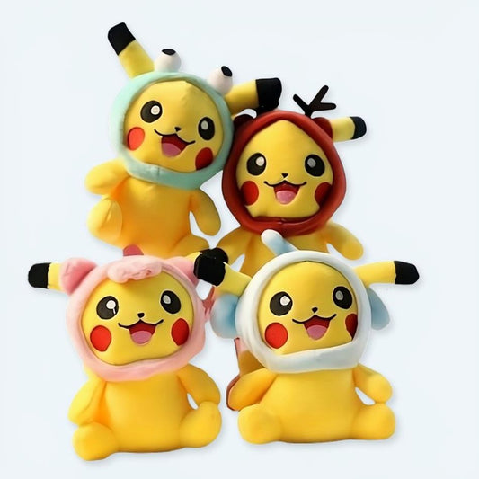 Peluche Pikachu porte-clés enfant Pokémon doux