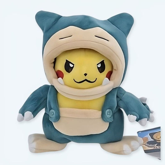 Peluche Pikachu Ronflex - Douceur et câlins pour les enfants 
