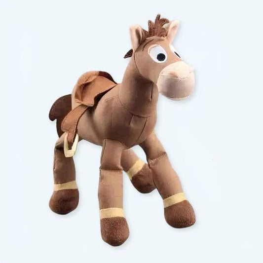 Peluche Pile-Poil - Chien Marron Doux, Idéal Pour les Enfants Câlins