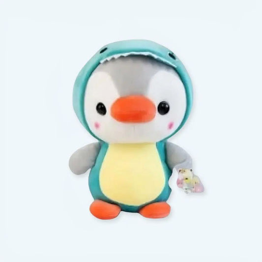 Peluche pingouin dinosaure - Mignon déguisement enfant doux