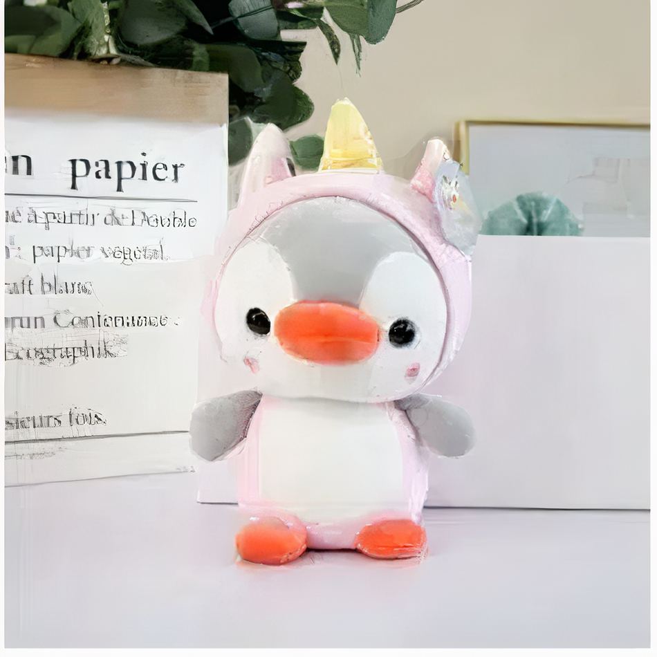 Peluche magique Licorne Pingouin douce et câline