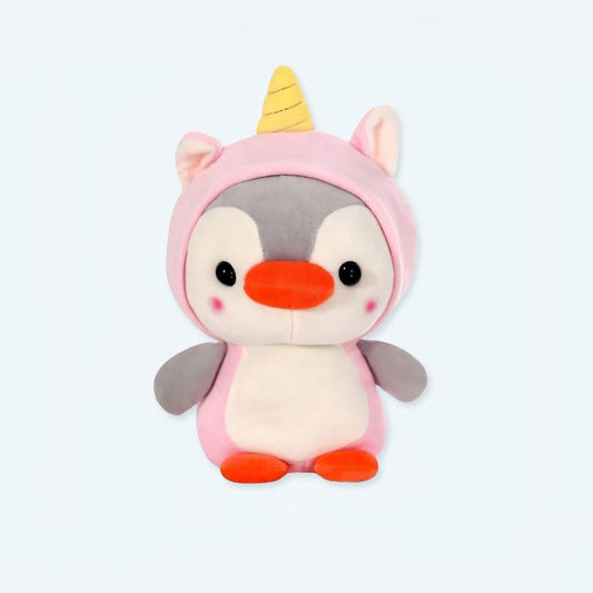Peluche magique Licorne Pingouin douce et câline