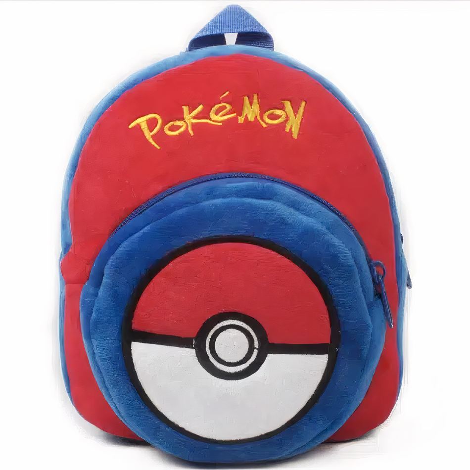Peluche Pokéball sac à dos doux Pokémon pour enfant FUN