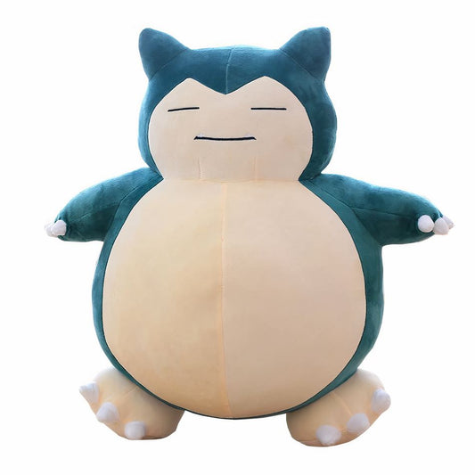 Peluche Pokemon Ronflex géant, ultra-doux, collection détente.