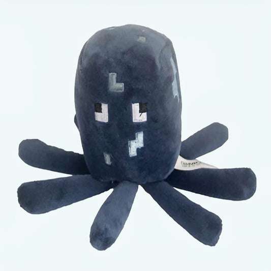 Peluche poulpe Minecraft doux câlin pour les jeunes gamers