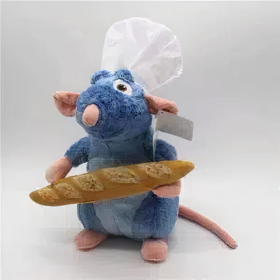 Peluche Ratatouille - plaisir doux en cuisine pour enfants