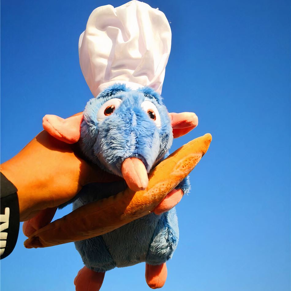 Peluche Ratatouille - plaisir doux en cuisine pour enfants