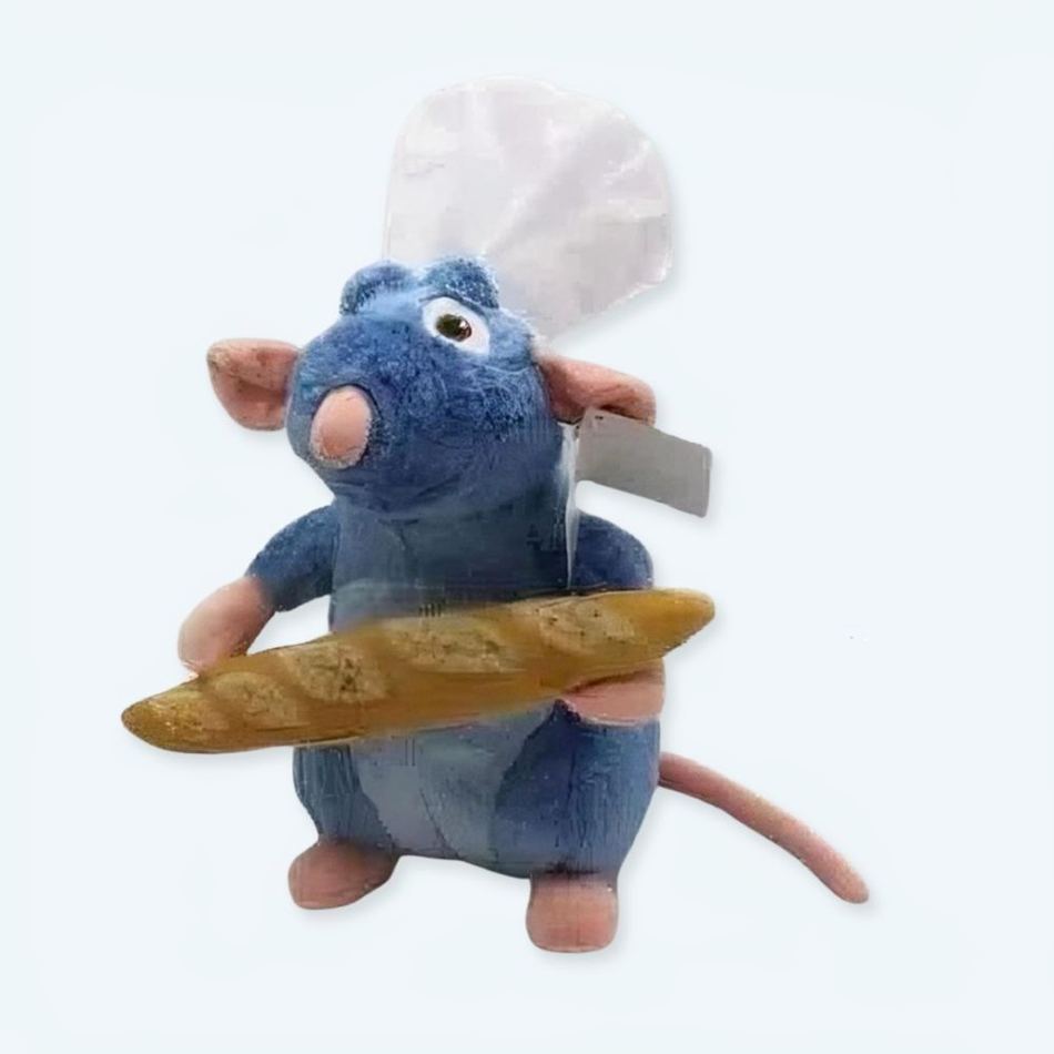 Peluche Ratatouille - plaisir doux en cuisine pour enfants