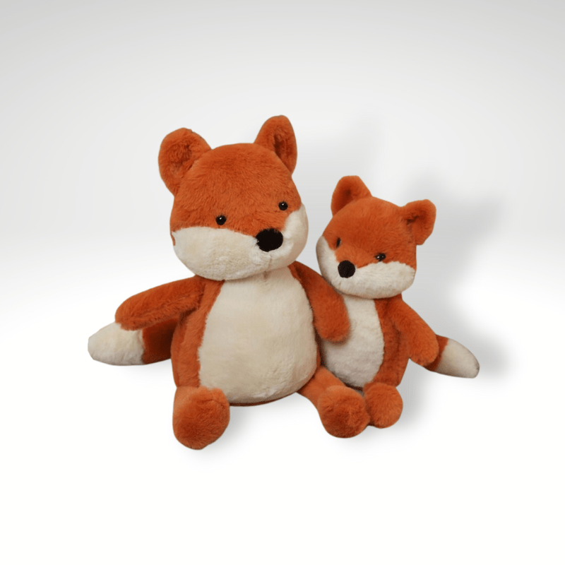 Peluche Renard Assis Tout Doux Douceur