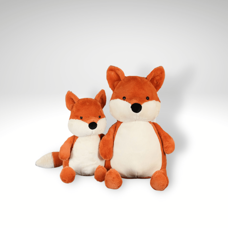 Peluche Renard Assis Tout Doux Douceur