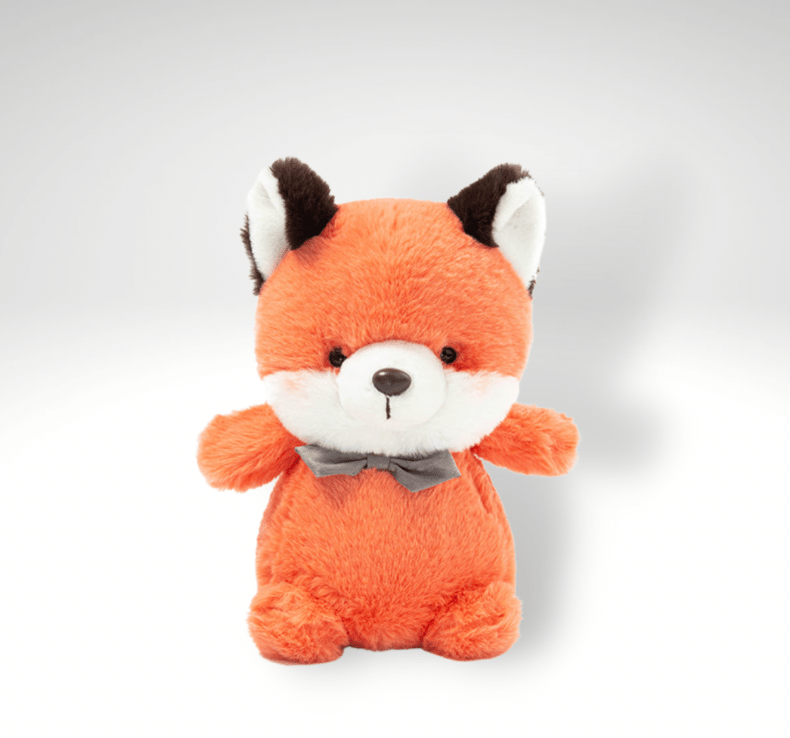 Peluche Renard Bébé avec Nœud Papillon Deluxe