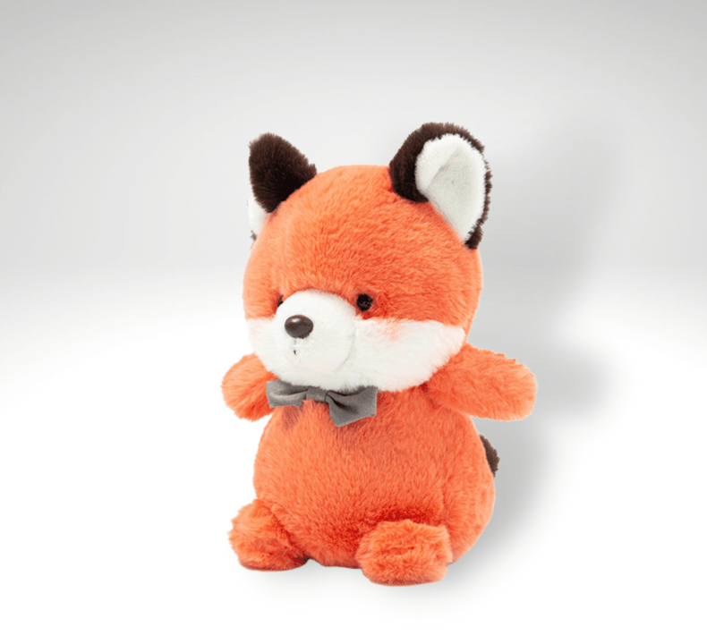 Peluche Renard Bébé avec Nœud Papillon Deluxe