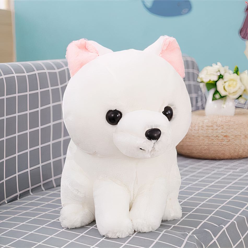 Peluche Renard Blanc Kawaii pour Enfant
