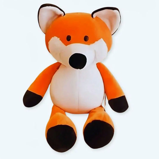 Peluche renard doux automne câlin chaleureux